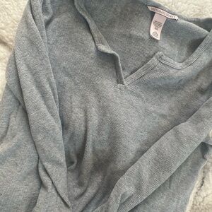 Victoria's Secret Grey V-Neck Sweater